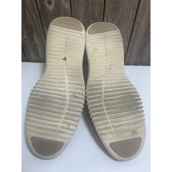 Cole Haan 2.ZeroGrand Stitchlite Wingtip Oxford Mens 11.5M Biege Knit Sneaker - Picture 7 of 10